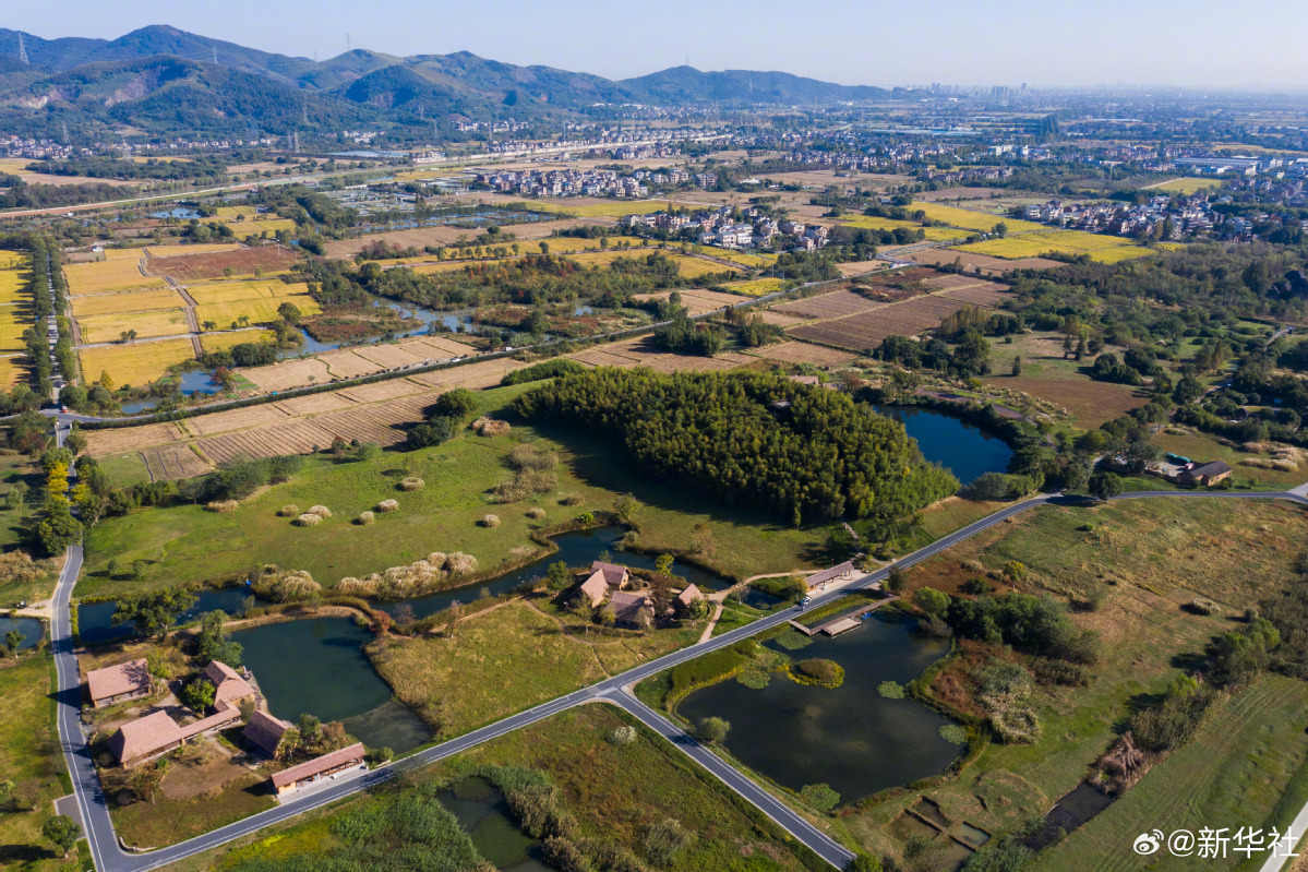 A scenic view of Hangzhou Liangzhu Yizhi