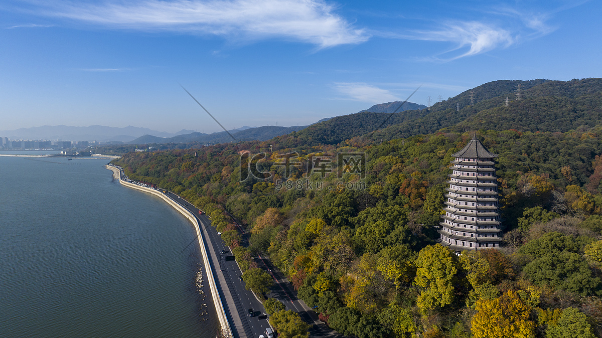 A scenic view of Hangzhou Liuheta
