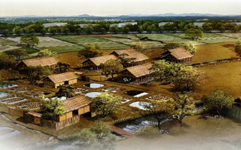 A scenic view of Hangzhou Sizhou Zaozhi Zuofang Yizhi