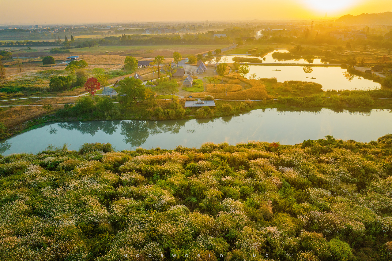 A scenic view of Hangzhou Xiaogucheng Yizhi