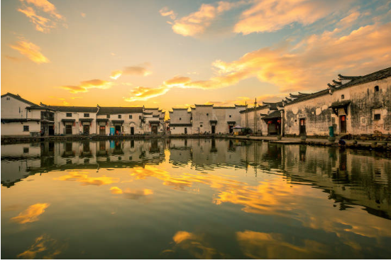 A scenic view of Hangzhou Xinyecun Xiangtu Jianzhu