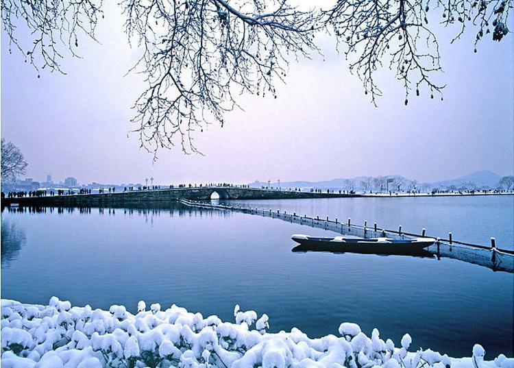 A scenic view of Hangzhou Xishanqiao