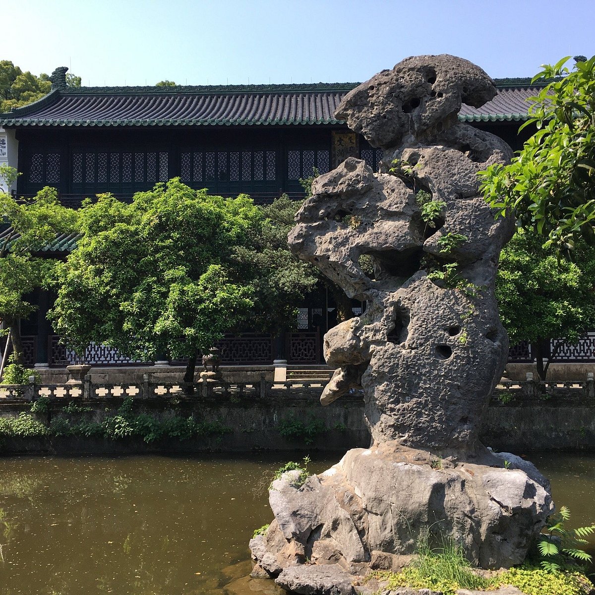 A scenic view of Hangzhou Zhejiang Tushuguan Jiuzhi