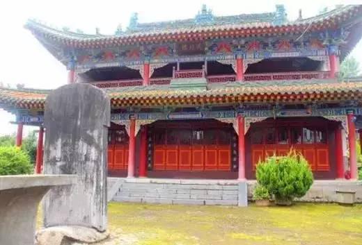 A scenic view of Hanzhong Zhiguo Temple