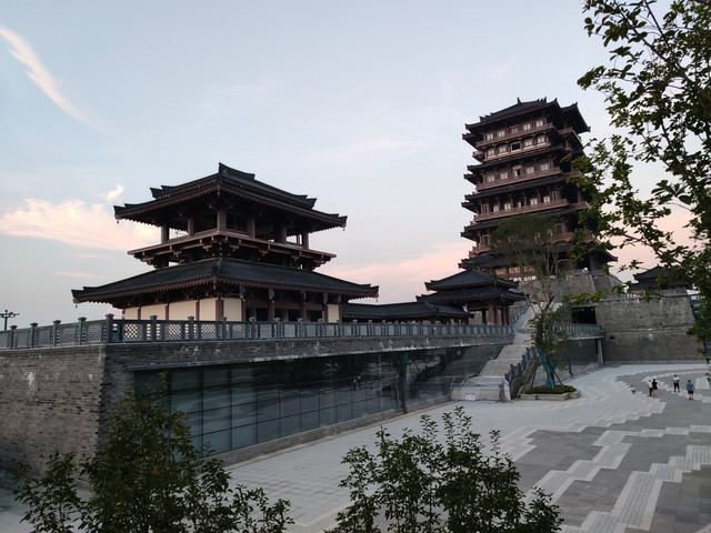 A scenic view of Hanzhong Zhiguo Temple