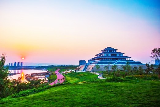 A scenic view of Hebi Liuzhuangyizhi