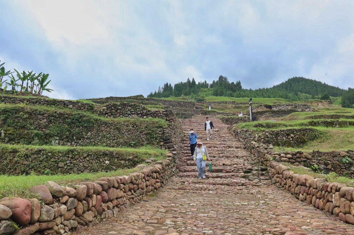 A scenic view of Hebi Liuzhuangyizhi