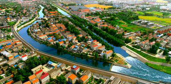A scenic view of Hebi Liyyangcang