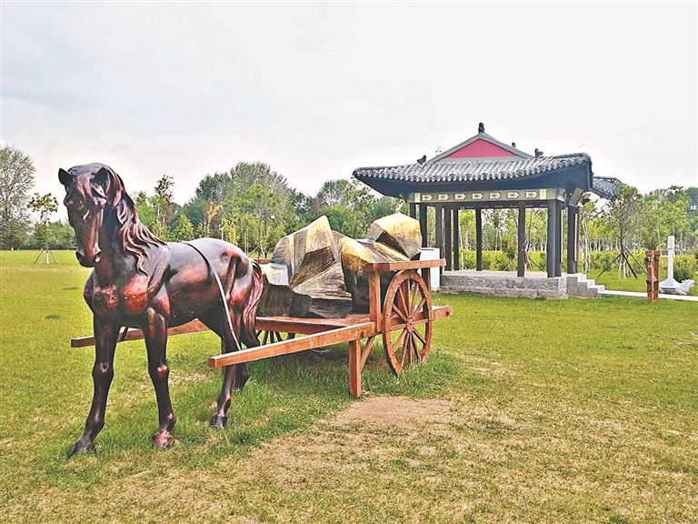 A scenic view of Heihe Moergen Zhi Mohe Guyizhan Yidao