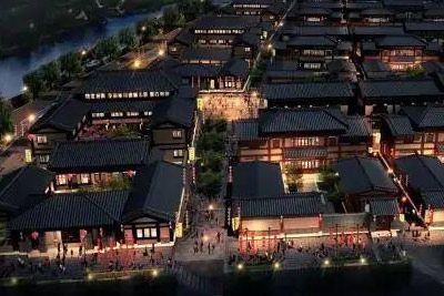 A scenic view of Hengshui Jizhou Ancient City Site