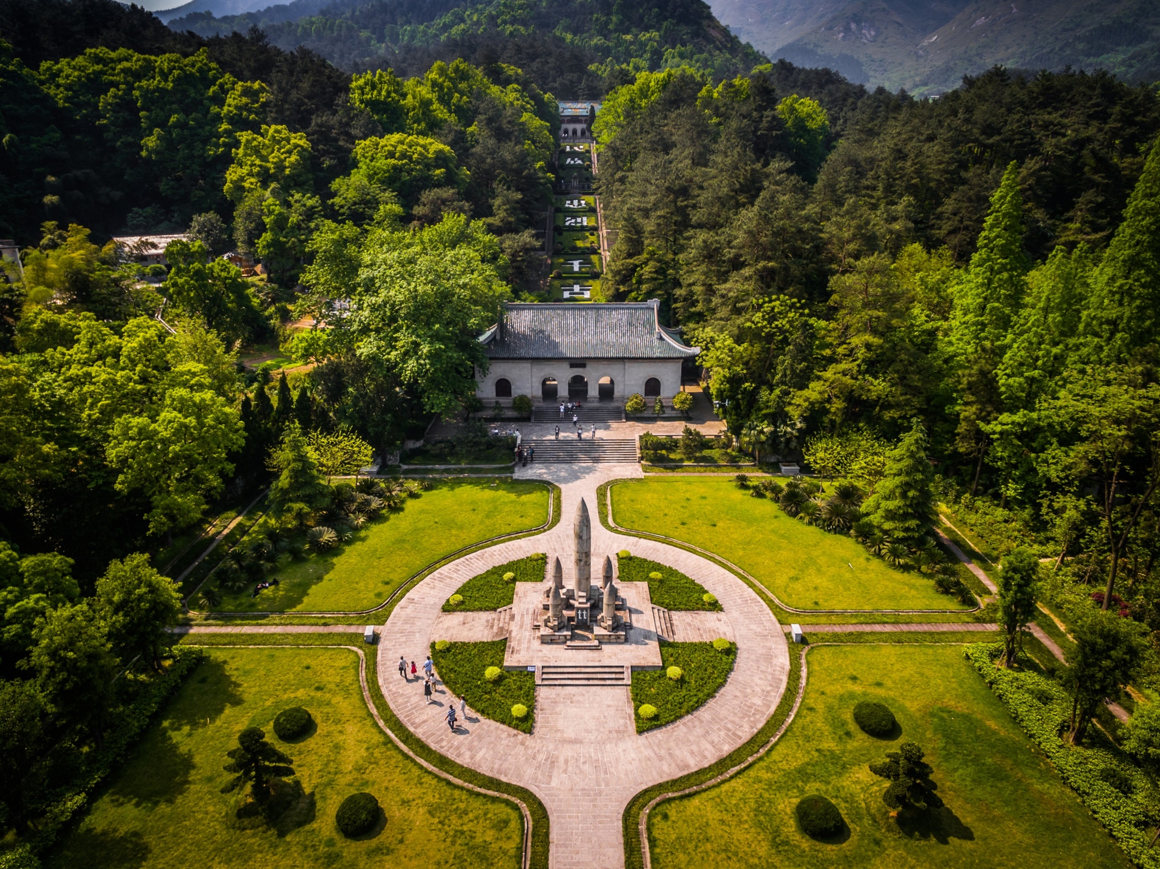 A scenic view of Hengyang Luoronghuan Guju