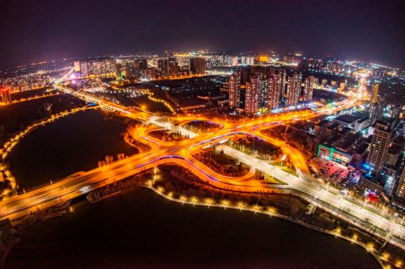 A scenic view of Heze Yongfeng Ta