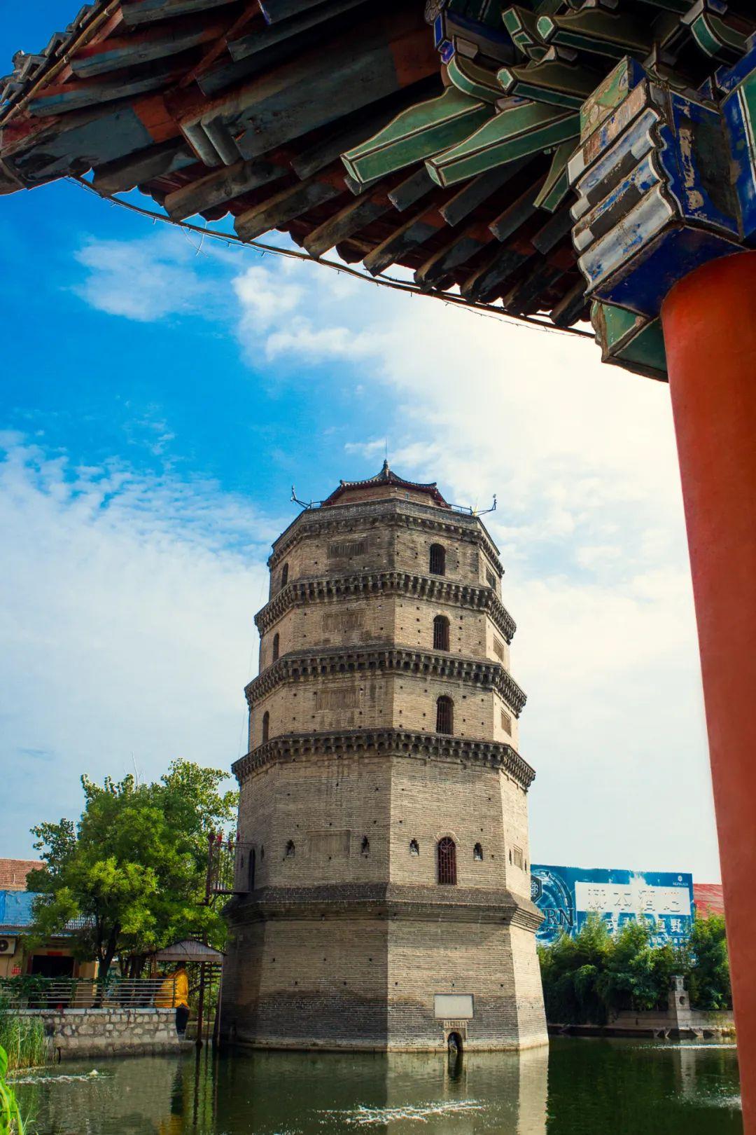 A scenic view of Heze Yongfeng Ta