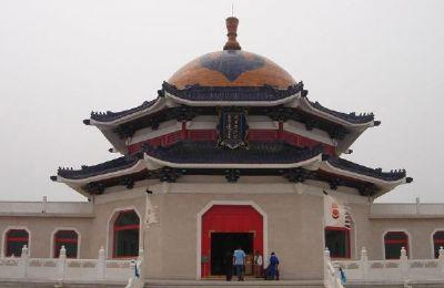 A scenic view of Hinggan Chengjisihanmiao