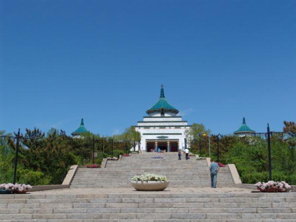 A scenic view of Hinggan Chengjisihanmiao