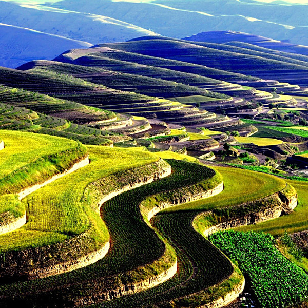 A scenic view of Honghe Hani Titian