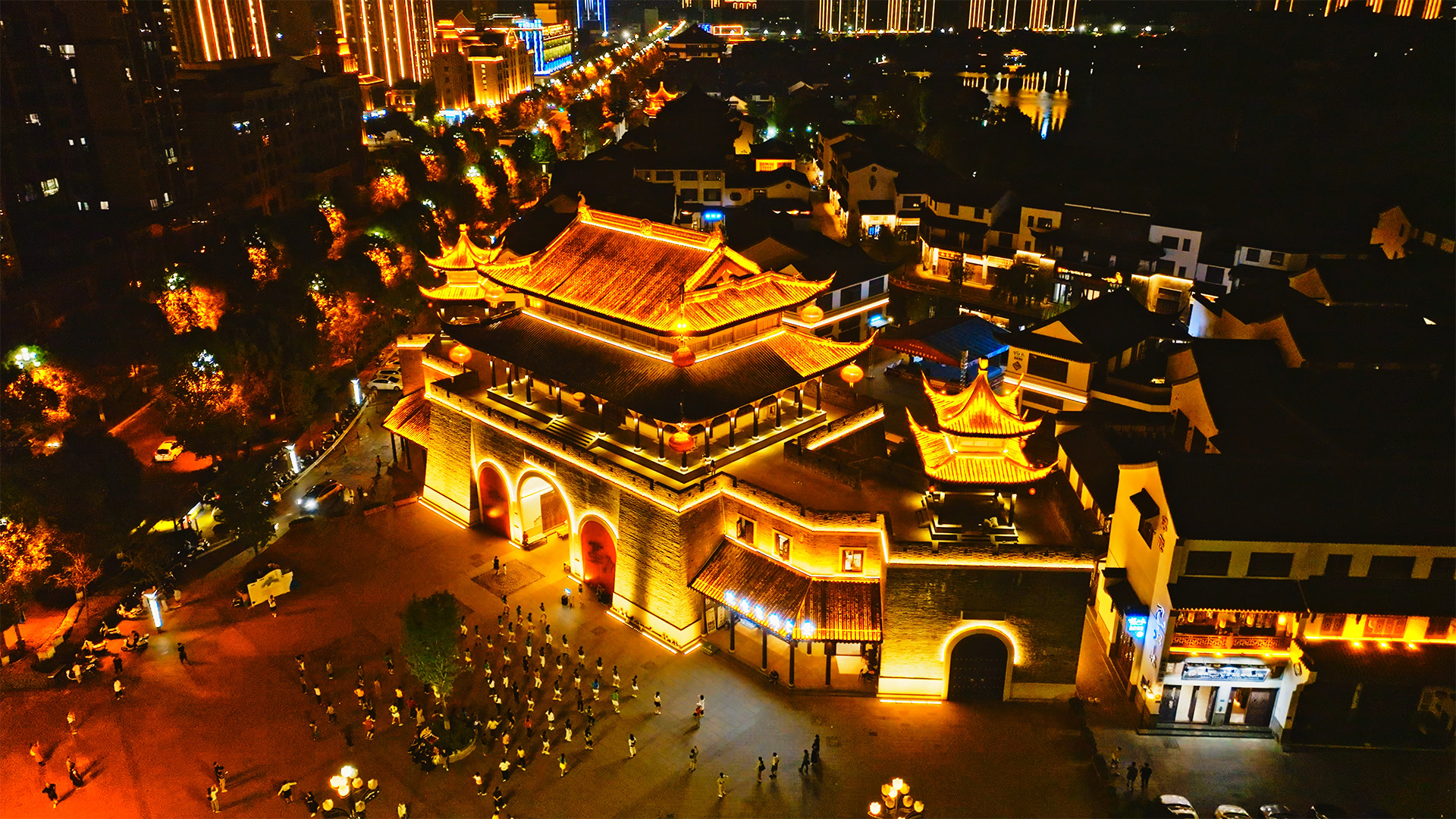A scenic view of Honghe Jianshui Xuezheng Kaopeng