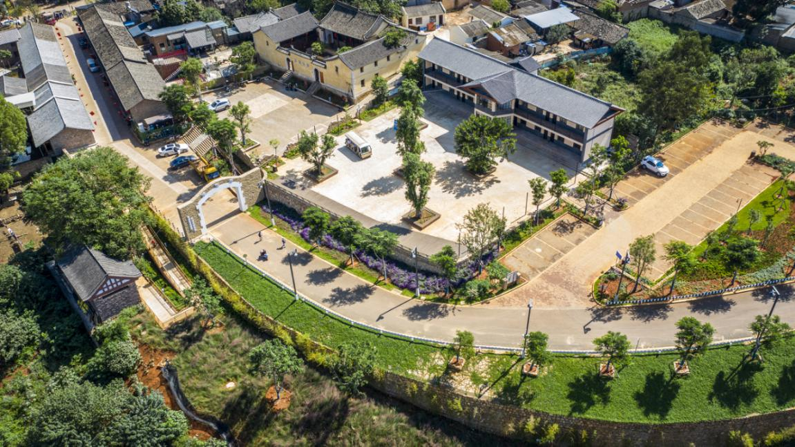A scenic view of Honghe Kaiyuan Fadianchang Jiuzhi