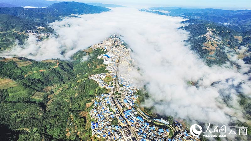 A scenic view of Honghe Laiheting