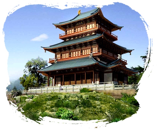 A scenic view of Honghe Xinan Suo Gujianzhuqun