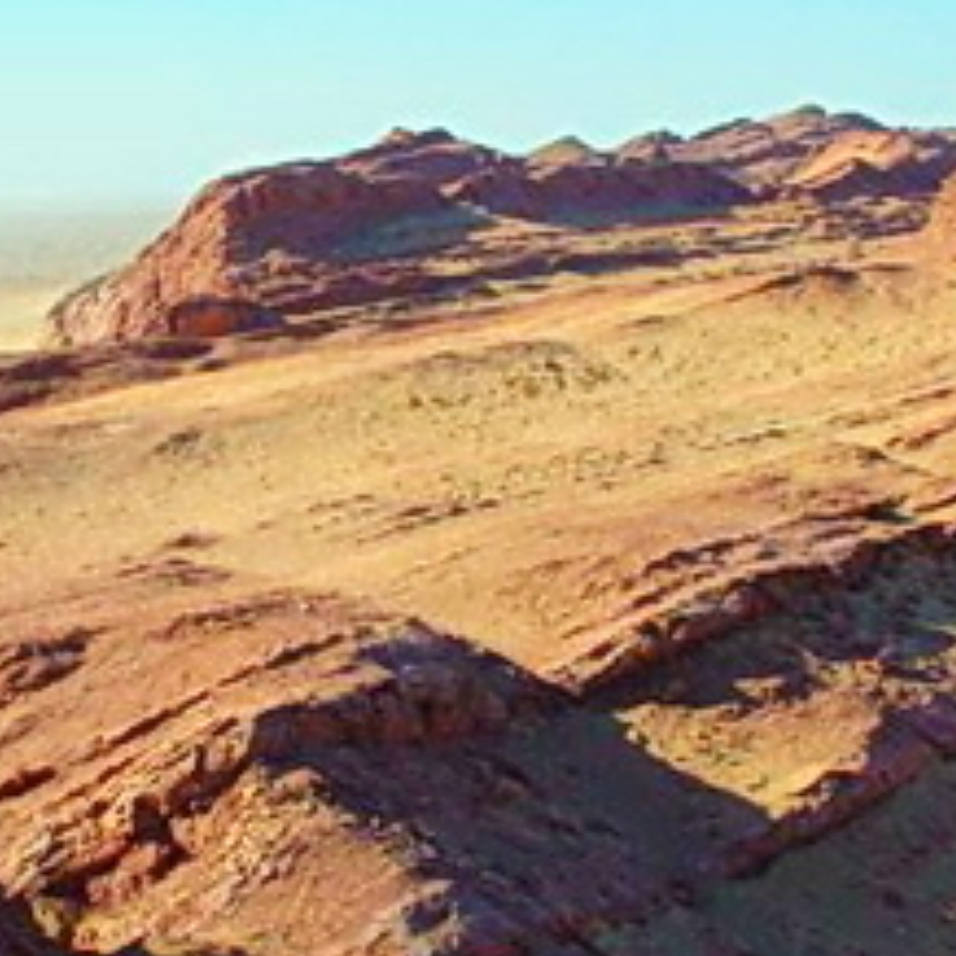 A scenic view of Hotan Mazhatage Shubao Zhi