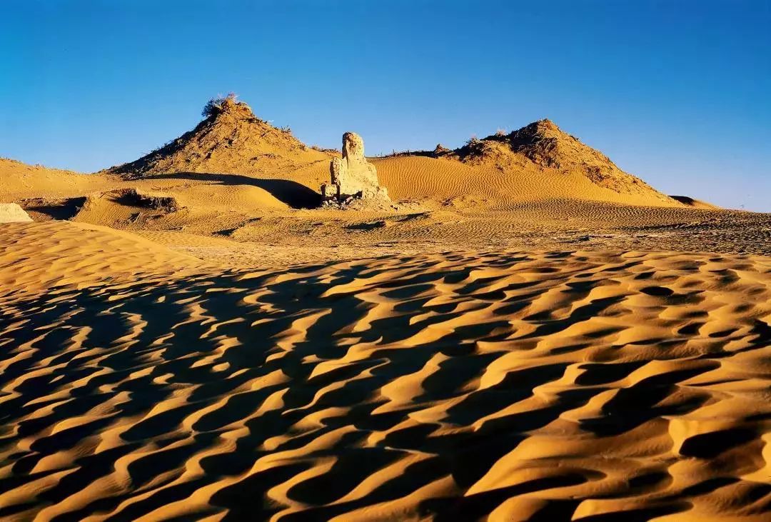 A scenic view of Hotan Niya Yizhi