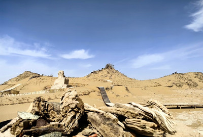 A scenic view of Hotan Niya Yizhi