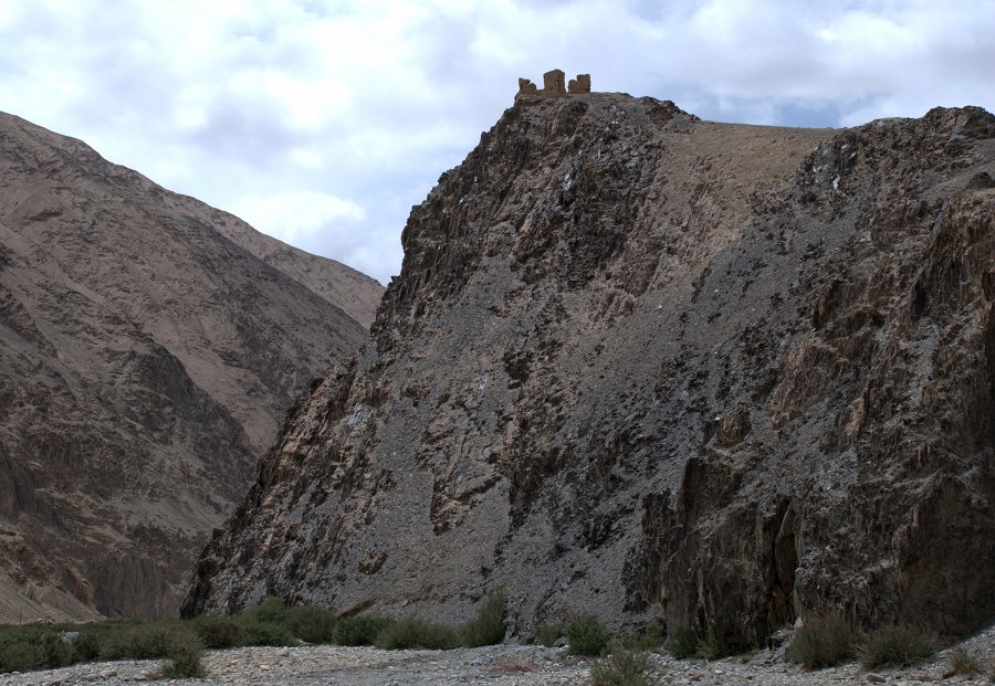 A scenic view of Hotan Saitula Shaoka Yizhi