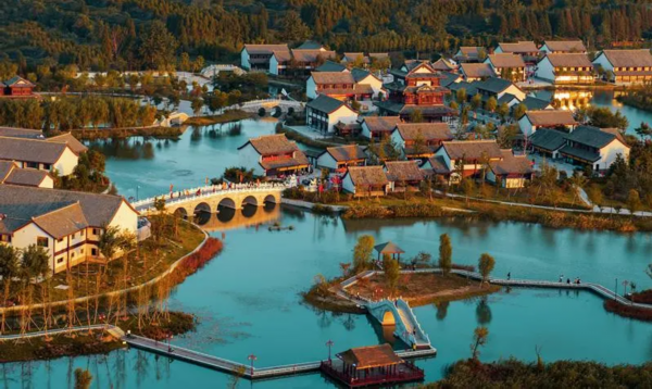 A scenic view of Huaian Diyishan Tike