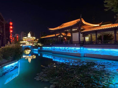 A scenic view of Huaian Diyishan Tike