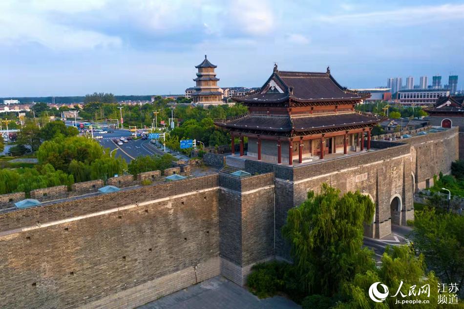 A scenic view of Huaian Sizhoucheng Yizhi