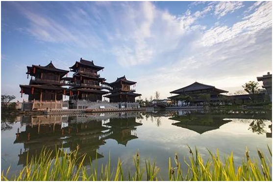 A scenic view of Huaibei Linhuan Chengzhi