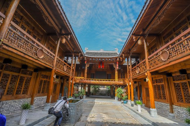 A scenic view of Huaihua Xiangxi Jiaofei Jiuzhi