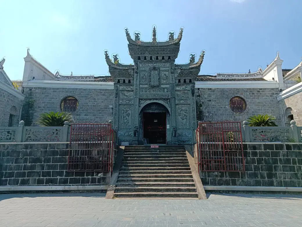 A scenic view of Huaihua Zhijiang Tianhougong