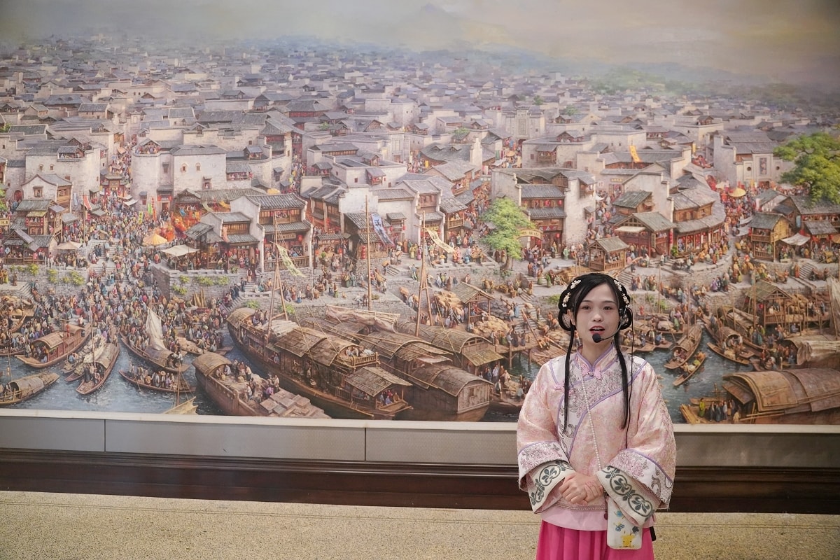 A scenic view of Huaihua Zhijiang Tianhougong