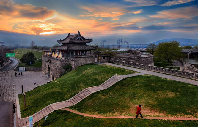 A scenic view of Huainan Shouchuncheng Yizhi