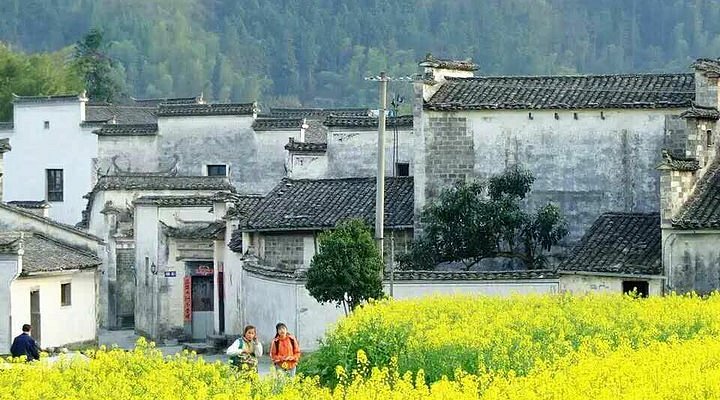 A scenic view of Huangshan Laowuge Ji Lvraoting