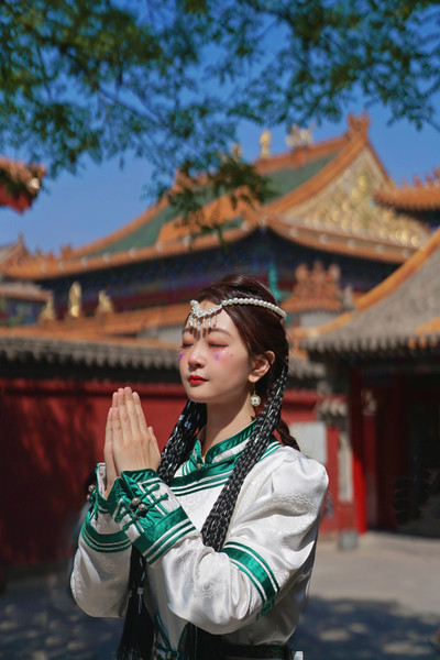 A scenic view of Huhehaote Dazhao