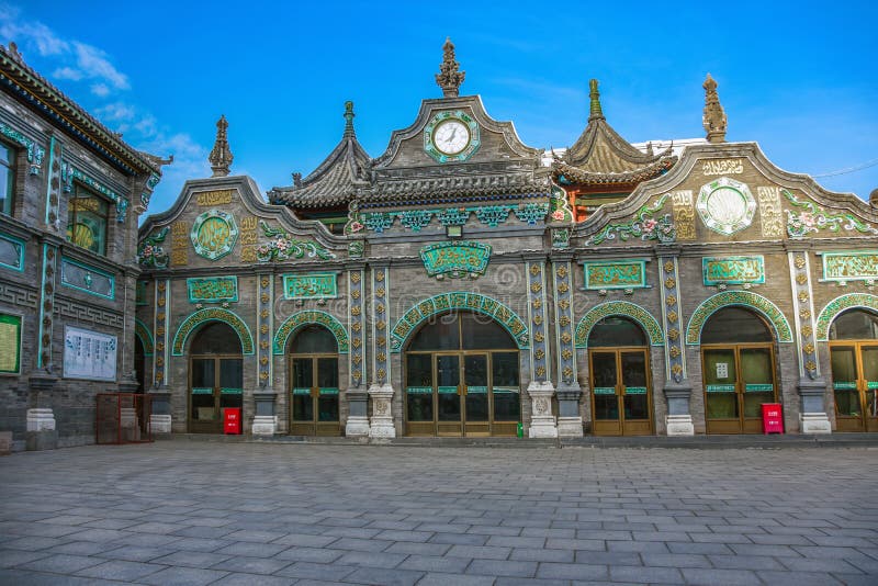 A scenic view of Huhehaote Qingzhendasi