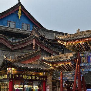 A scenic view of Huhehaote Xilituzhaojiamiao