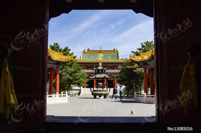 A scenic view of Huhehaote Xilituzhaojiamiao