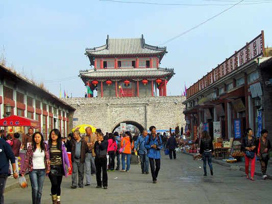 A scenic view of Huludao Taijitun Chengzhi