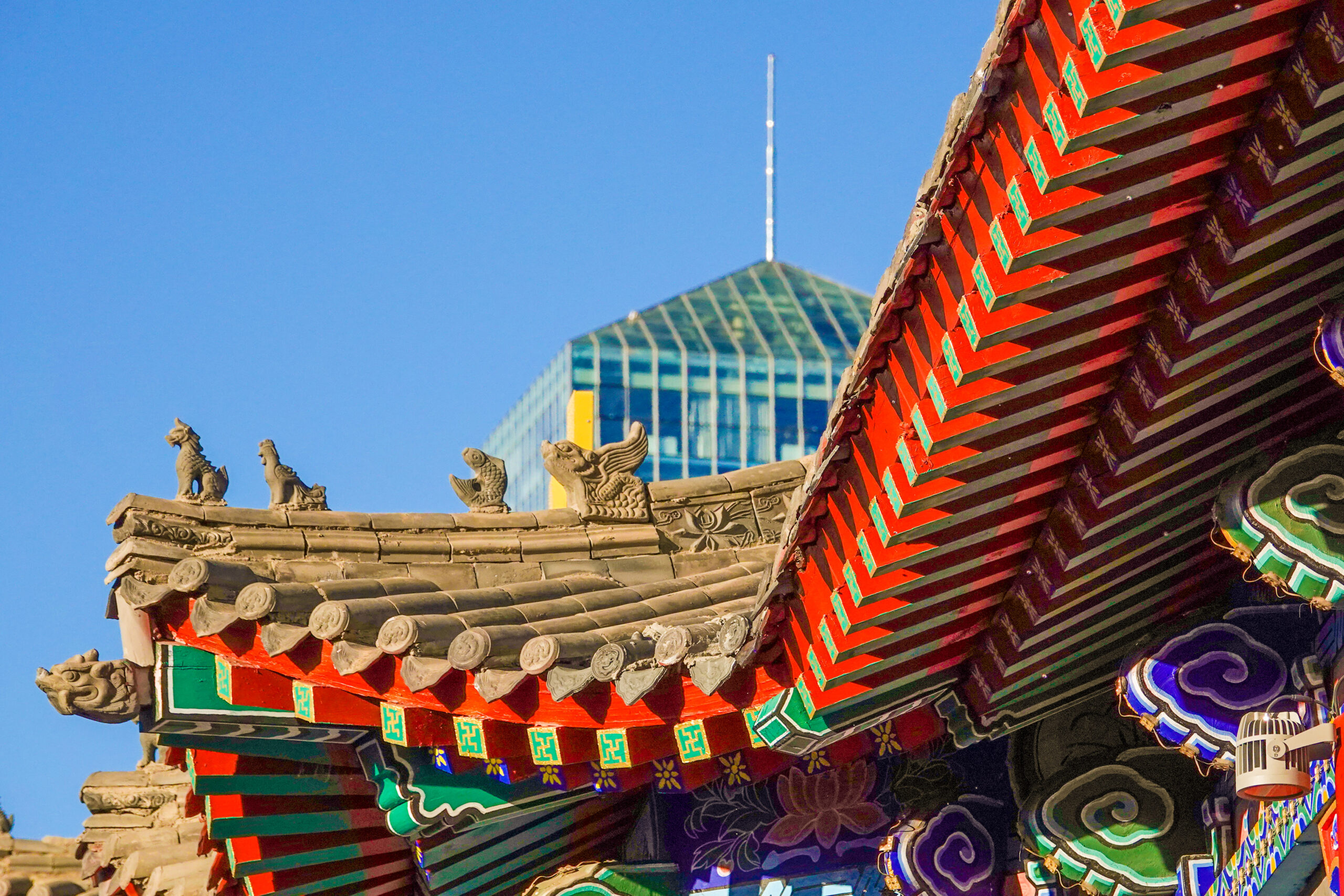 A scenic view of Hulunbuir Haotetaohaichengzhi