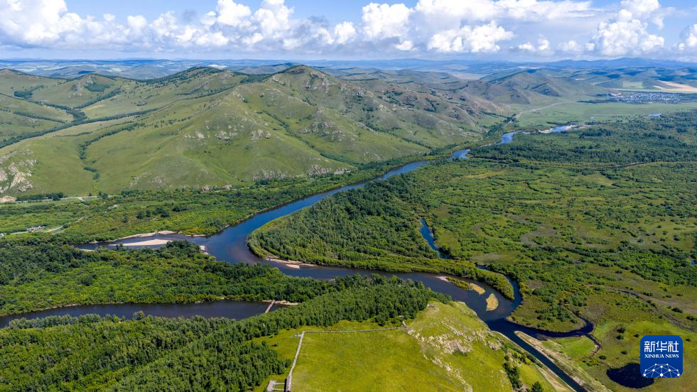 A scenic view of Hulunbuir Huiheshuibayizhi