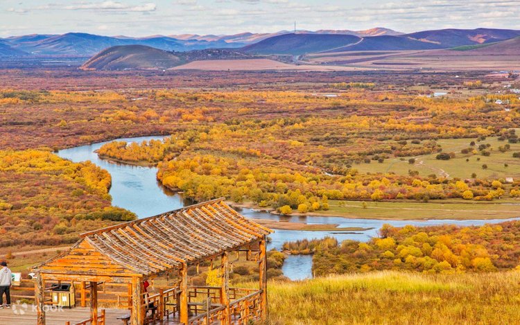 A scenic view of Hulunbuir Mogushanbeiyizhi