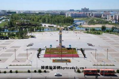 A scenic view of Hulunbuir Xieertalamudi