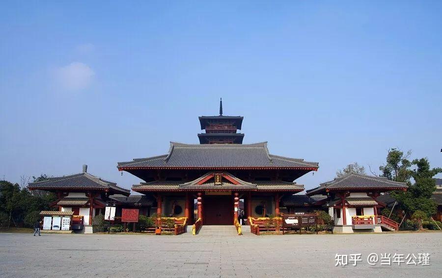 A scenic view of Huzhou Chengshan Gucheng Yizhi