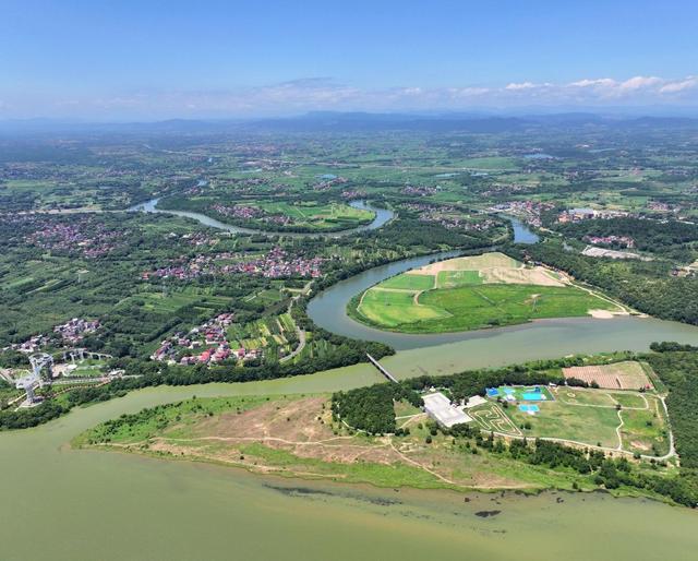 A scenic view of Jian Futiancun Chengjingtang