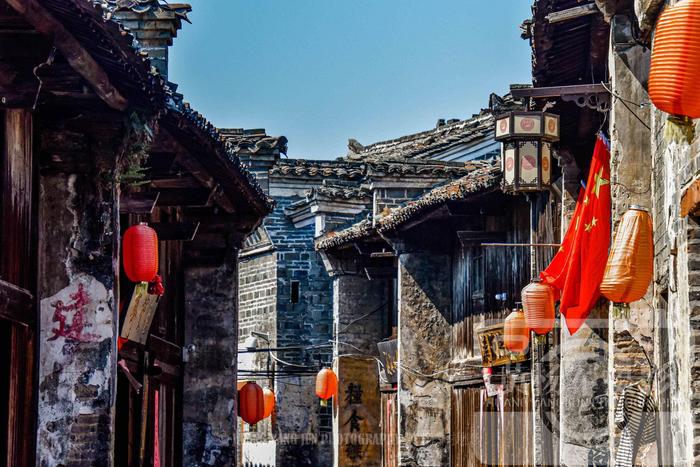 A scenic view of Jian Meibei Hongsijun Zongbu Jiuzhi