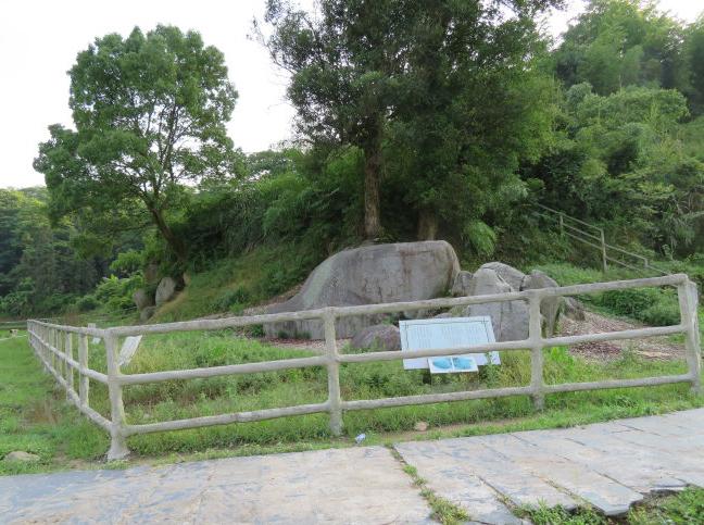 A scenic view of Jian Niutou Chengzhi